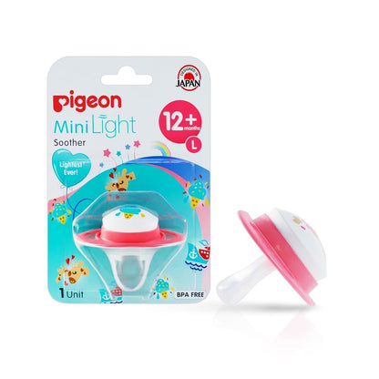 Pigeon Mini Light Green Large Pacifier (12+ Months), 1 Piece - Makkah Pharmacy