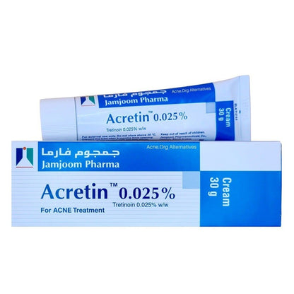 Acretin Cream 0.025%, 30g