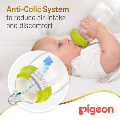 Pigeon Peristaltic Plus 240ml Nursing Bottle (3+ Months) - BPA free