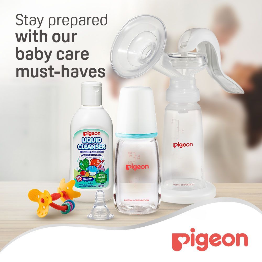 Pigeon Glass Feeding Bottle K-4 120 ml