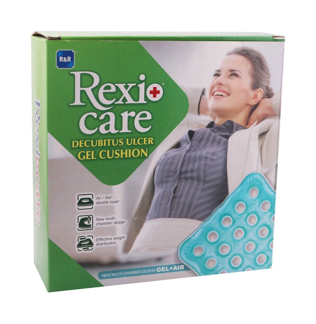 R&R Rexi Care Decubitus Ulcer Inflatable Gel Cushion, 1 Piece - Makkah Pharmacy
