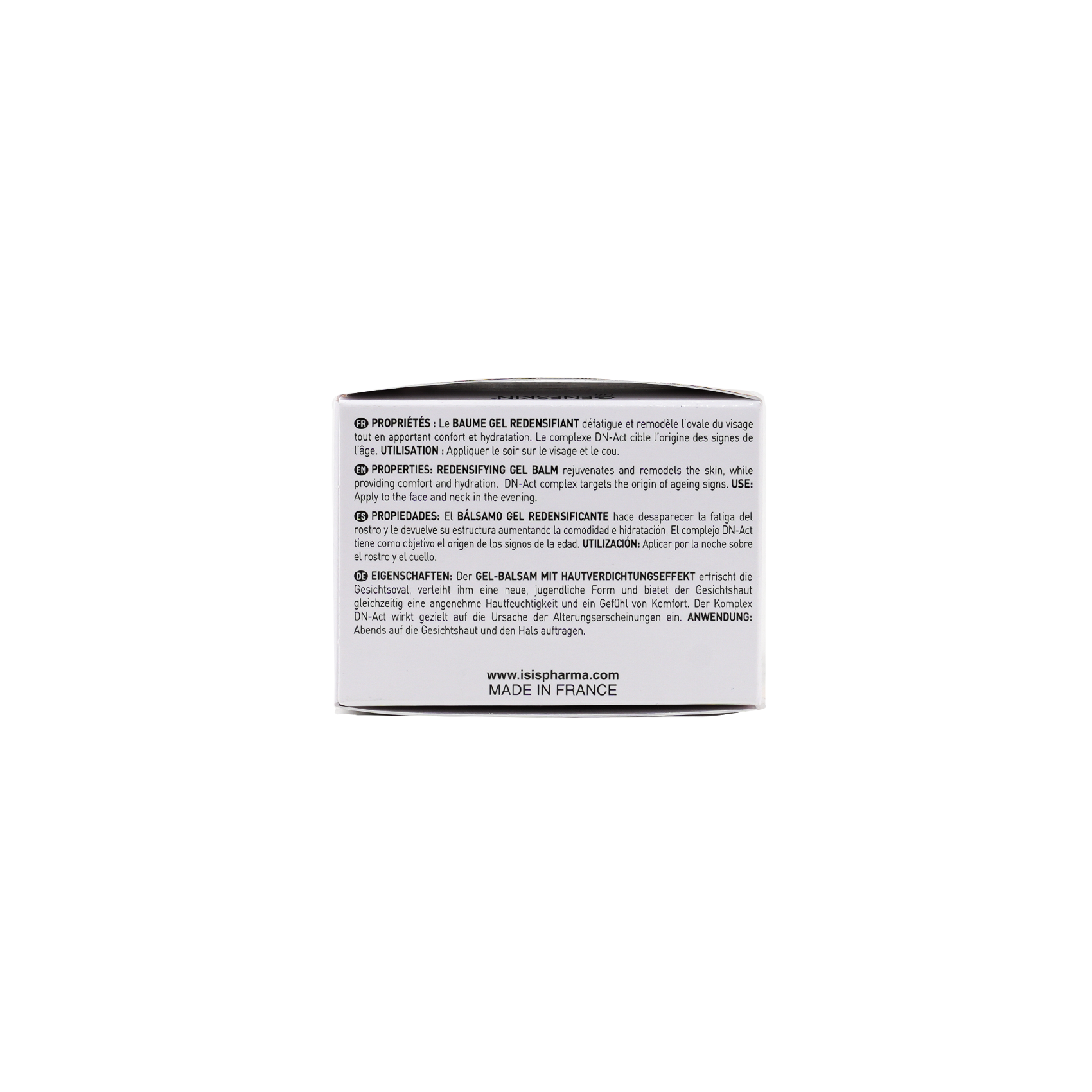 Isispharma Geneskin Lift Redensifying Facial Night Gel Balm, 50ml - Makkah Pharmacy