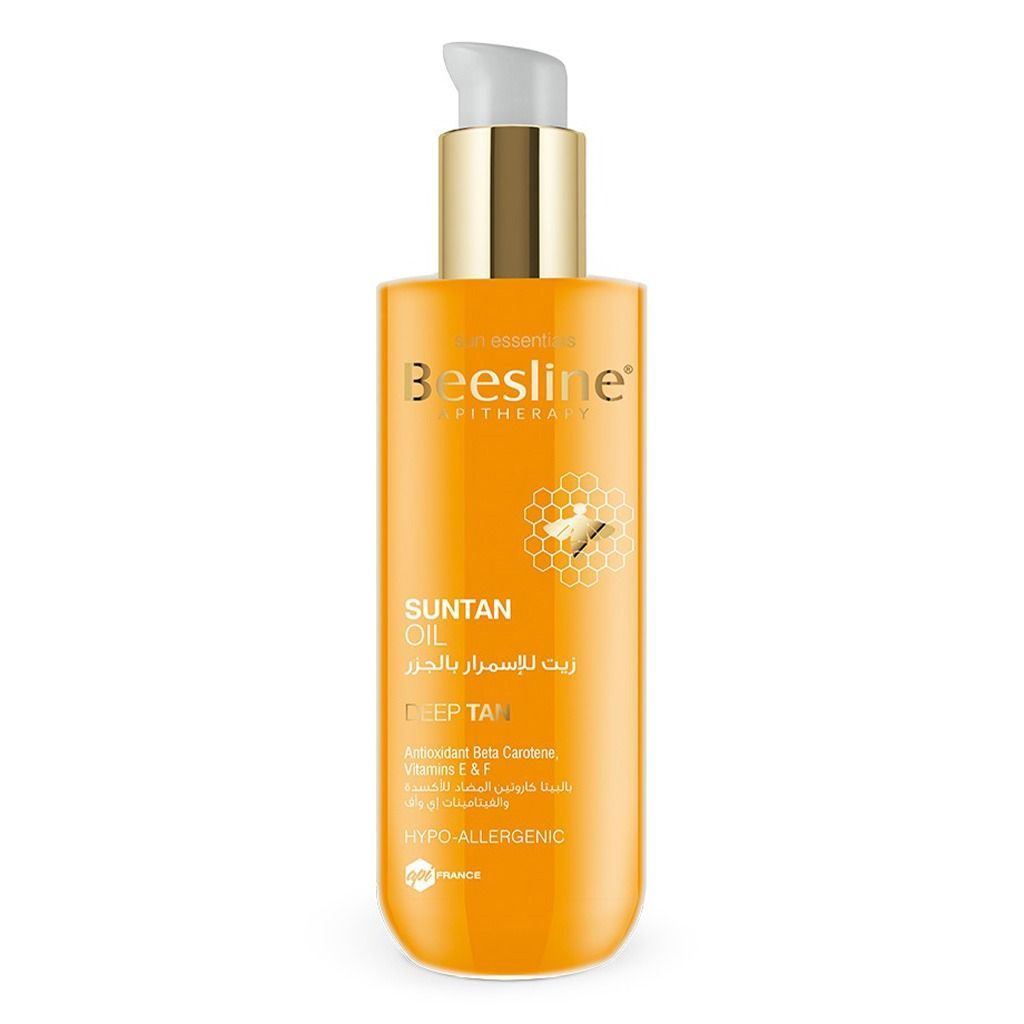 Beesline Apitherapy Deep Suntan Oil, 200ml - Makkah Pharmacy