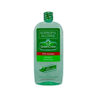 Green Cross Ethyl Alcohol Antiseptic Disinfectant - 70% Solution 500ml - Makkah Pharmacy
