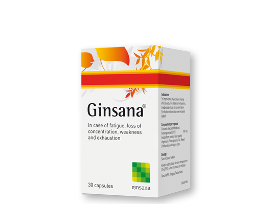 Ginsana G115 Cap 30's