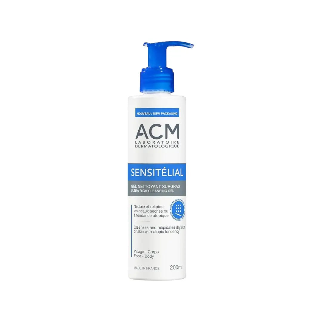 ACM SENSITELILA CLNS GEL 200ML - Makkah Pharmacy