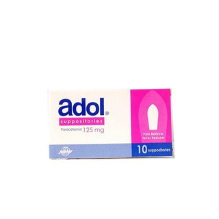 adol 125mg suppositories 10s