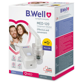 B.Well Compressor Nebulizer Med-120