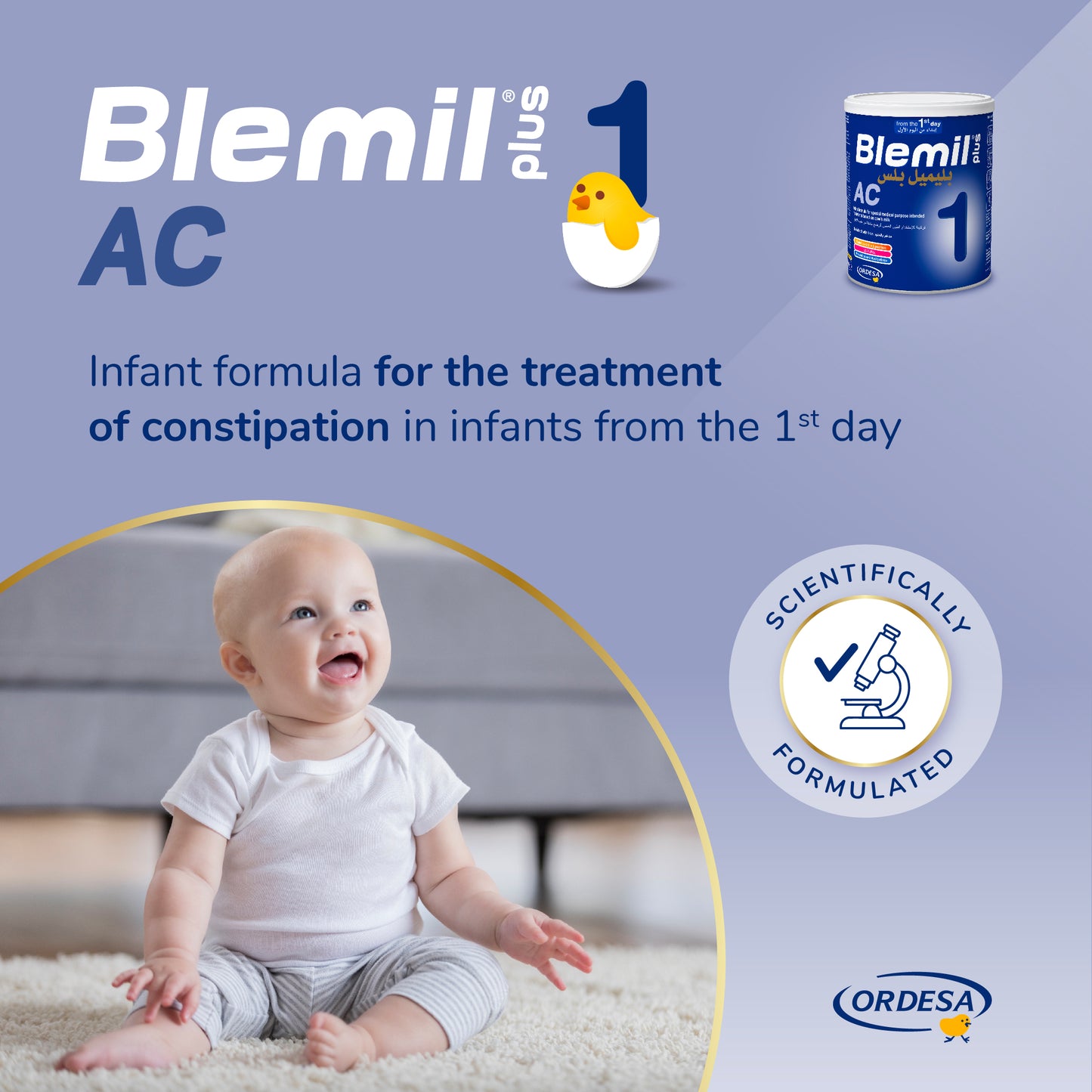 Blemil plus 1AC Infant formula milk- 400g