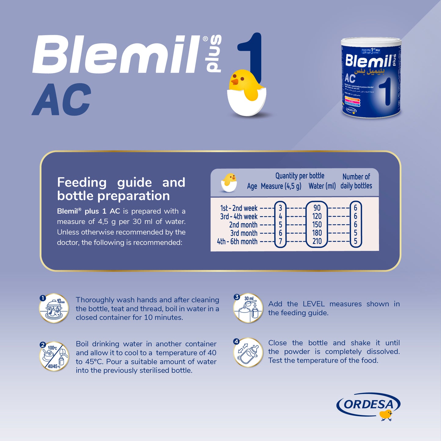Blemil plus 1AC Infant formula milk- 400g