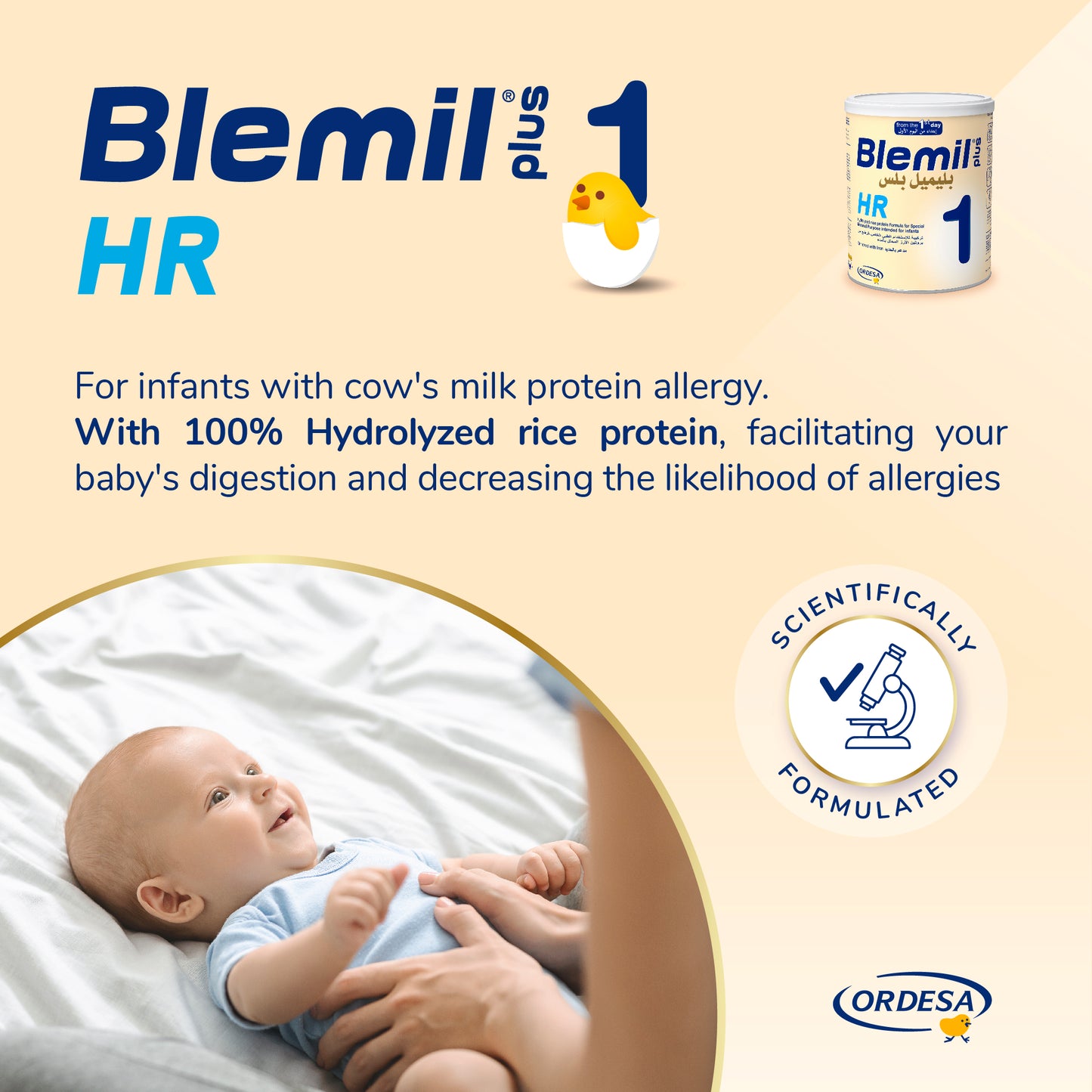 Blemil plus 1HR Infant formula milk- 400g