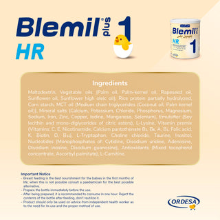 Blemil plus 1HR Infant formula milk- 400g