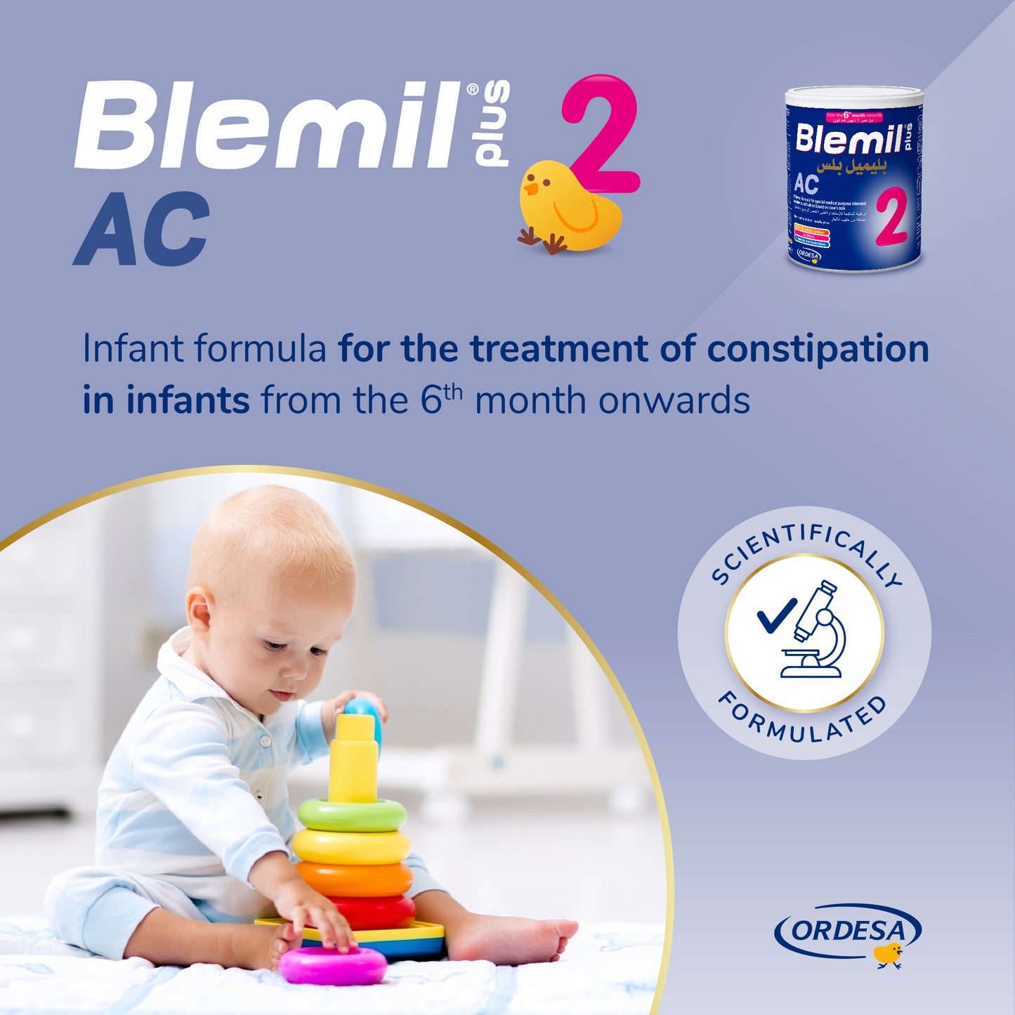 Blemil Plus 2AC Follow- on formula milk-400g
