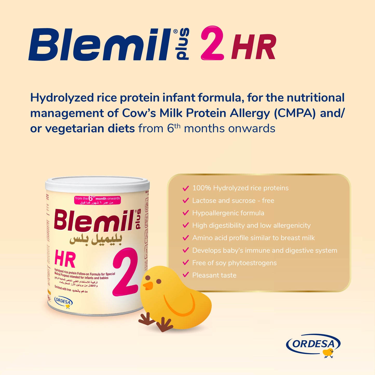 Blemil Plus 2HR Follow- on formula milk-400g