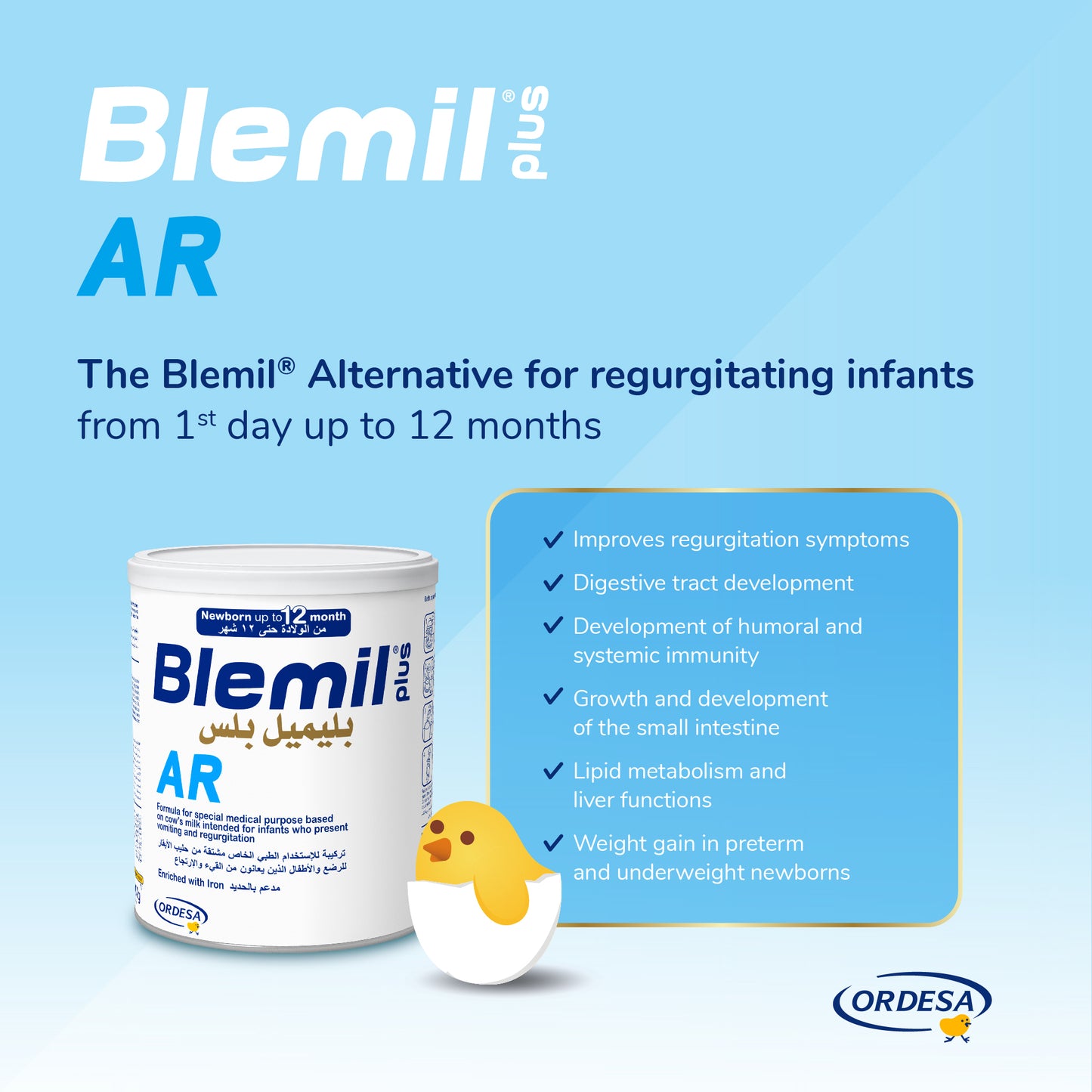 Blemil plus AR Infant formula milk- 400g