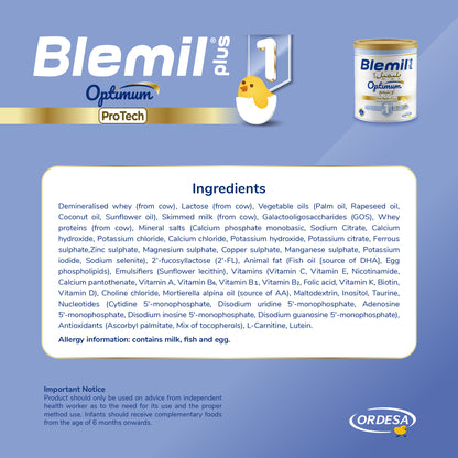 Blemil plus 1 ProTech Infant formula- 400g
