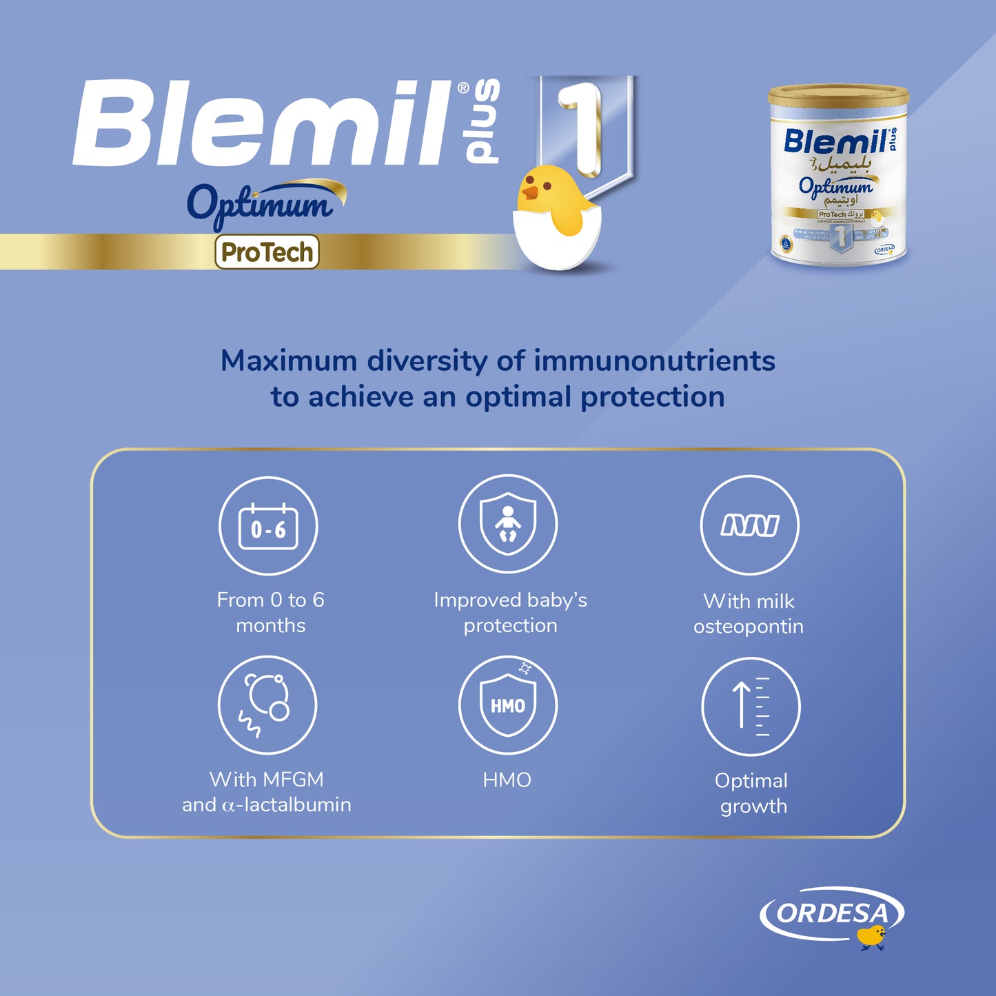 Blemil plus 1 ProTech Infant formula- 400g