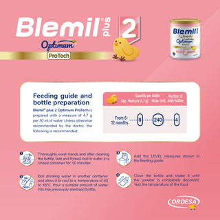Blemil plus 2  ProTech Follow- on formula milk - 400g