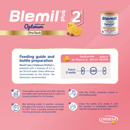 Blemil plus 2  ProTech Follow- on formula milk - 400g