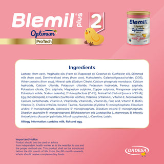 Blemil plus 2  ProTech Follow- on formula milk - 800g