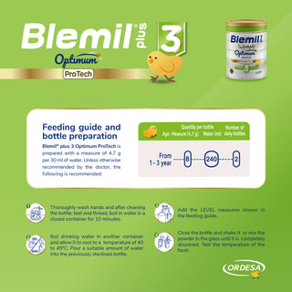 Blemil plus 3  ProTech Follow- on formula milk - 800g