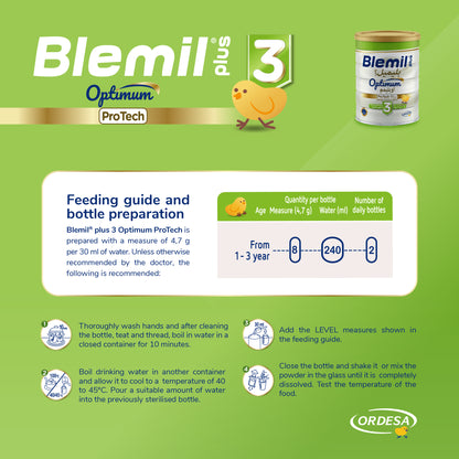 Blemil plus 3  ProTech Follow- on formula milk - 800g