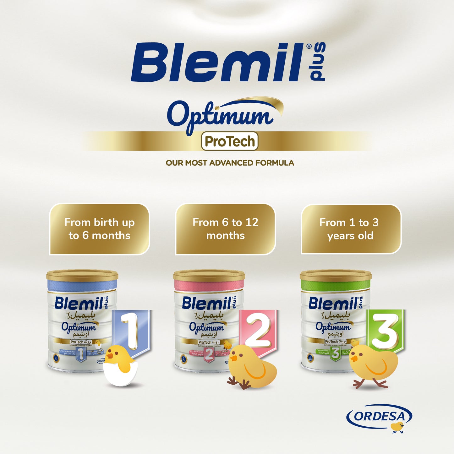Blemil plus 3  ProTech Follow- on formula milk - 800g