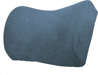 Orpedox Deluxe Back Support Balint 100% Memory Foam - Chair | Non-Slip Orthopedic 100% Memory Foam Coccyx Cushion for Tailbone Pain - Cushion for Office Chair Car Seat - Back Pain & Sciatica Relief (Back cushion)