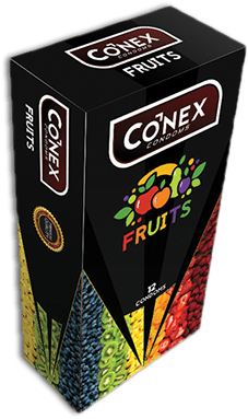 CONEX FRUIT CONDOMS 3"S (0359) - Makkah Pharmacy