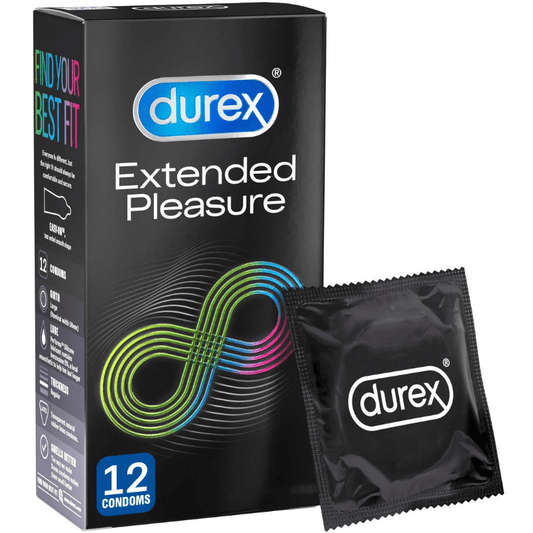 Durex - Extended Pleasure Condom - Pack Of 12