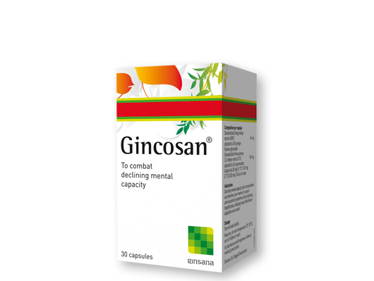 Gincosan Capsules 30's