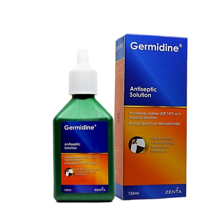 Germidine Antiseptic Solution 10% 125ml