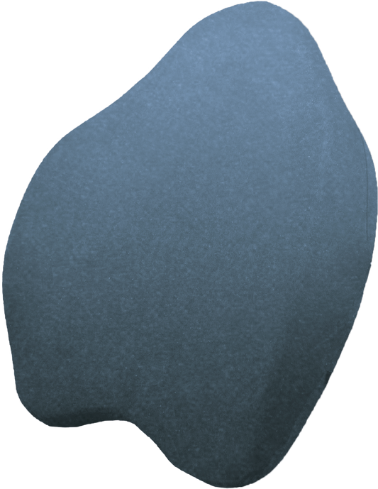 Orpedox Deluxe Back Support Hora 100% Memory Foam | Non-Slip Orthopedic 100% Memory Foam Coccyx Cushion for Tailbone Pain – Cushion for Office Chair Car Seat – Back Pain & Sciatica Relief (Back cushion)