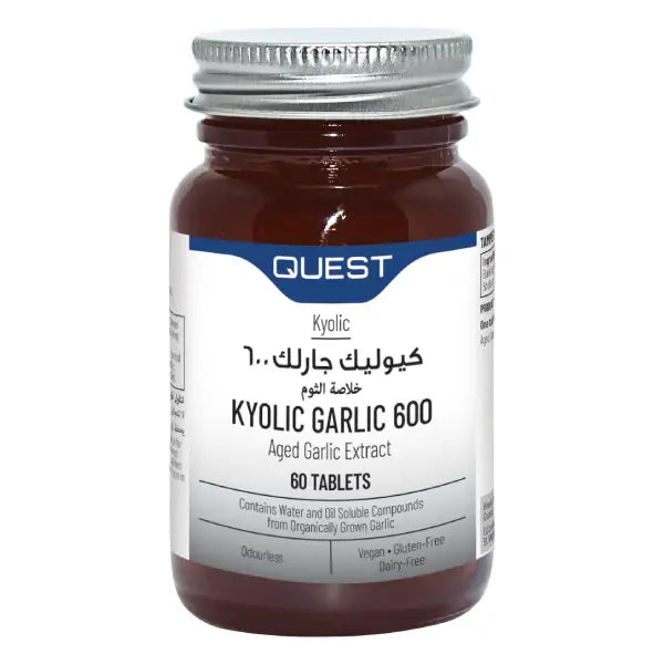 Quest - Kyolic Garlic 600 Aged Garlic Extract 60 Tablets
