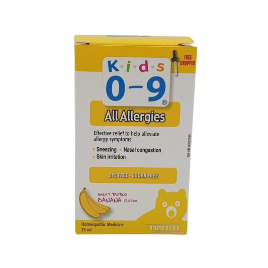 Kids 0-9 Allergies Oral Solution 25ml
