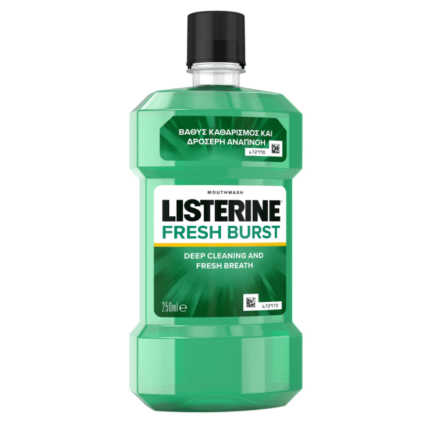 Listerine Fresh Burst Mouthwash 250ml