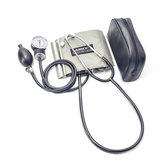 Abn Economy Home Aneroid Sphygmomanometers With Stethoscope As-061