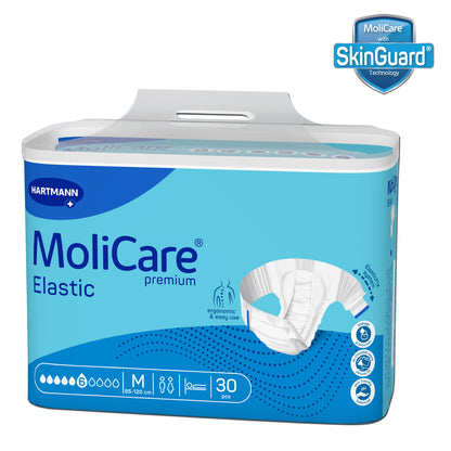 Molicare Elastic Adult Diaper 6 Drops Medium 30s