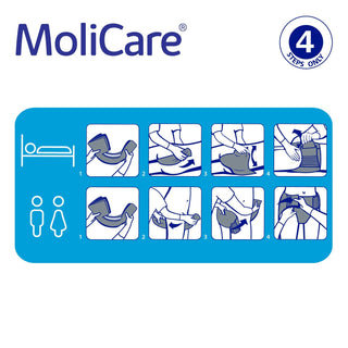 Molicare Elastic Adult Diaper 6 Drops Medium 30s