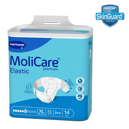 Molicare Elastic Adult Diaper 6 Drops XL 14s