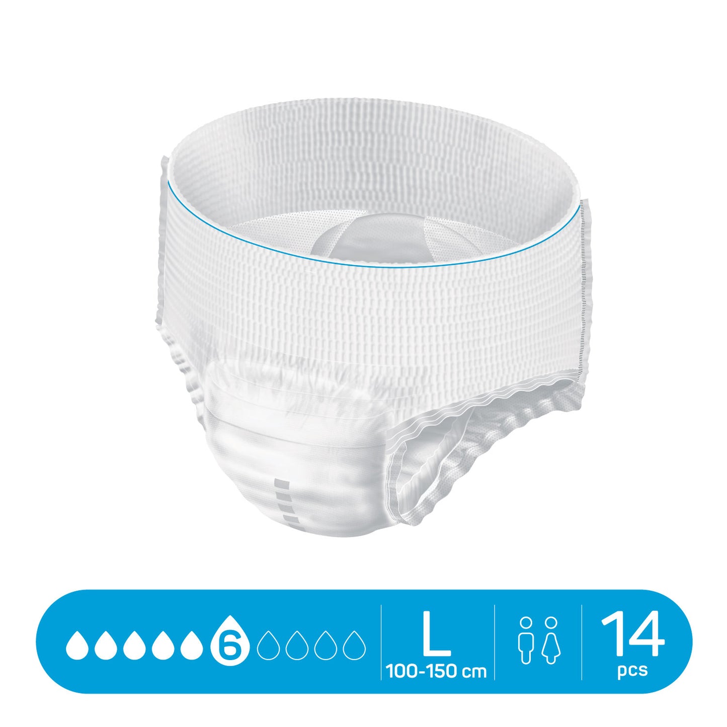 Molicare Mobile Adult Diaper Pull Up Pants Large 14s