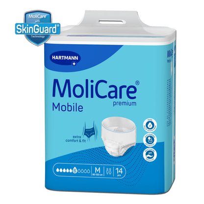 Molicare Mobile Adult Diaper Pull Up Pants Medium 14s