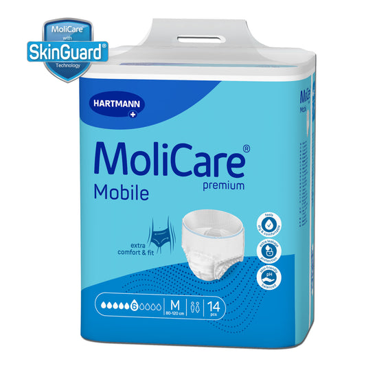 Molicare Mobile Adult Diaper Pull Up Pants Medium 14s