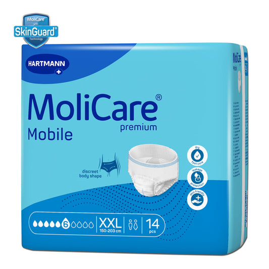 Molicare Mobile Adult Diaper Pull Up Pants 2XL 14s