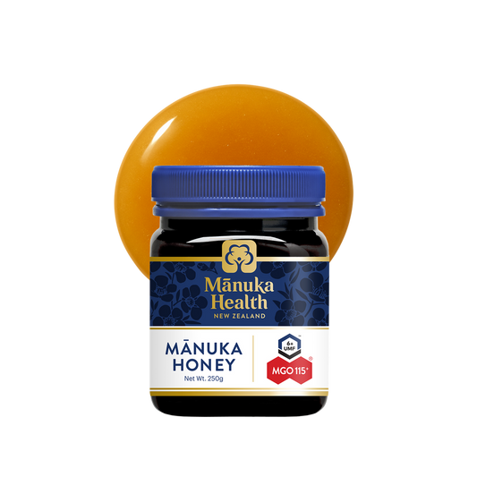 Manuka Health New Zealand Manuka Honey (UMF 6+, MGO 115+), 250g