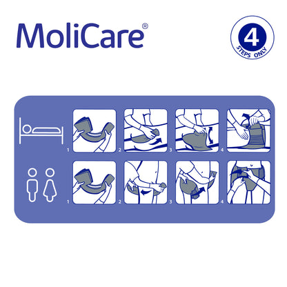 Molicare Elastic Adult Diaper 8 Drops Medium 26s