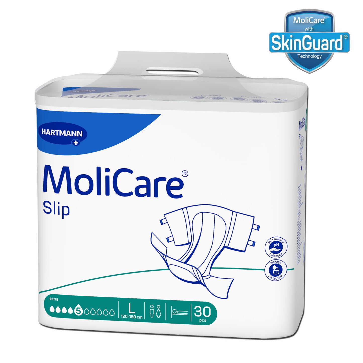 Molicare Slip Extra Adult Diaper Large 30s