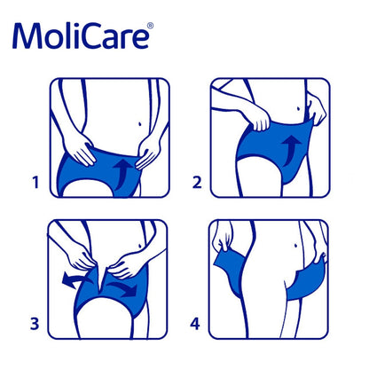 Molicare Mobile Adult Diaper Pull Up Pants X-Large 14s