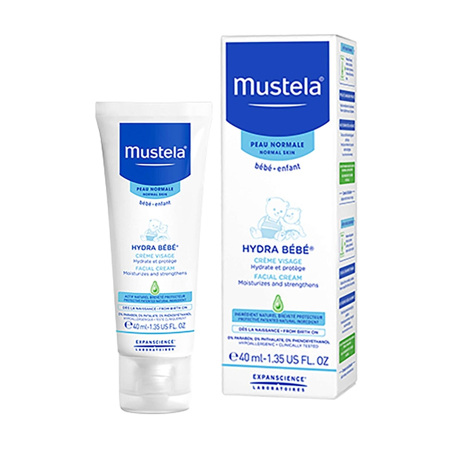 Mustela Hydra Bebe Face Cream 40Ml