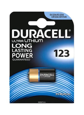 Duracell Hpl 123 Ultra Lithium Battery Multicolour